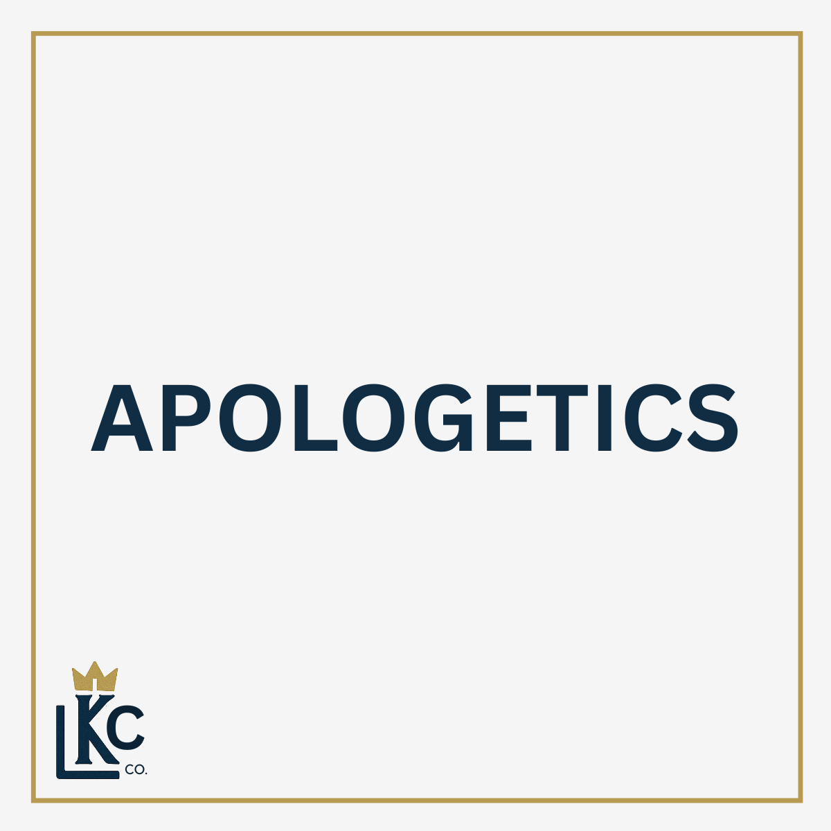 Apologetics